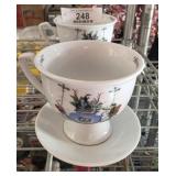 2 Hendrix Gin Cups & Saucers