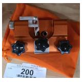 Chainsaw Sharpening Jig & Pouch