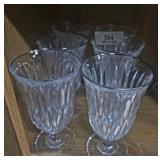 6 Fostoria Kimberly Ice Tea Glasses