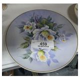 2 Beautiful Hand Painted Plates
