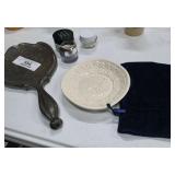 Prayer Cards, Antique Vanity Mirror & Collectibles