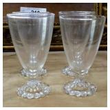 4 Boopie Pedestal Glasses