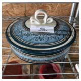 Stoneware Lidded Pot & Insert