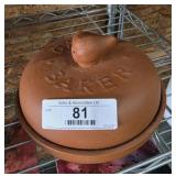 Stoneware Garlic Baker