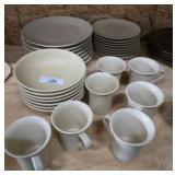 29 Piece Mason Stoneware Dishes