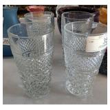 4 Wexford-Anchor Hocking Tumblers