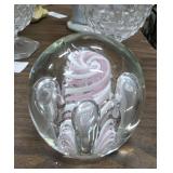 Gentile Glass Paperweight