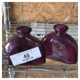 Amethyst Glass Bottles