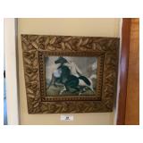Framed Horse Picture