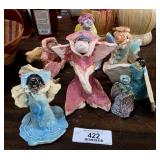 10 Clay Handmade Figurines