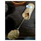 Antique Hand Crafted Clay Bell