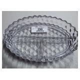 Fostoria Large Divided Dish