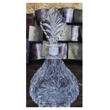 Beautiful Cut Crystal Whisky Decanter