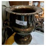 Large Heavy Silve Double Handled Plate