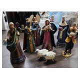 Vintage Nativity Set