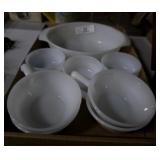 11 Piece Fire King Glassware