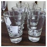 4 Double Shot Glasses