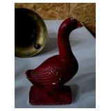 Vintage Plaster Red Goose Shoe