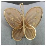 Ornate Butterfly Brooch