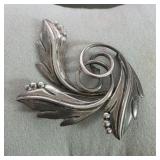 Sterling Silver Brooch