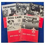 5 Boy Scout Merit Badge Books