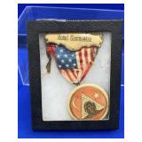 Vintage Commemorative Shriner Medal w/ Badge