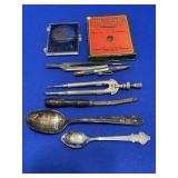 2- Souvenir Spoons & More