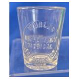 Uranium Glass Shot Glass