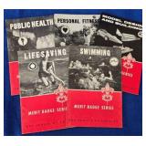 5 Boy Scout Merit Badge Books