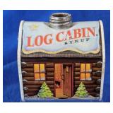 Log Cabin Syrup Tin