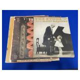 5- Vintage "The Etude" Music Magazines