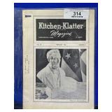 Vintage Kitchen Klatter Magazine