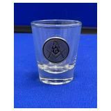Masonic Shot Glass