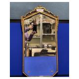 Antique Gold Gilded Wall Mirror