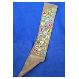 Boy Scout Merit Badge Sash