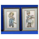 Little Girl and Boy Prints (2)
