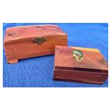 2 Cedar Boxes