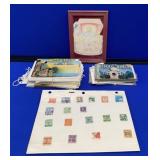 Assorted Stamps and Greeting Cards