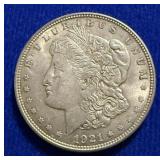 1921 D Morgan Silver Dollar