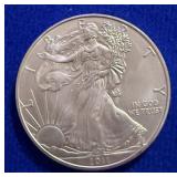 2011 ASE UNC Silver Dollar