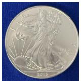 UNC 2013 ASE $1 Dollar Coin