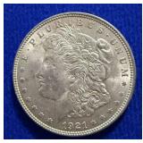 1921 Morgan Silver Dollar