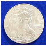 2011 ASE UNC Silver Dollar