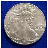 2011 ASE UNC Silver Dollar