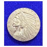 1912 $5 Gold Indian Coin