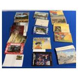 Approx. 100 Vintage Postcards in Booklets