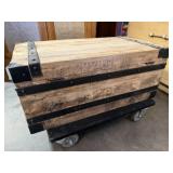 Barrel Shack Wooden Storage Trunk / Chest