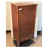 Antique Herzog Furniture Record Cabinet