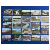 25 Vintage Postcard Collection