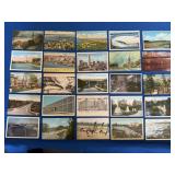 25 Vintage American Postcards